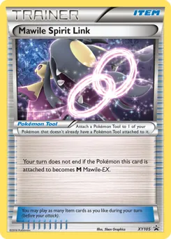 XY Black Star Promos Mawile Spirit Link Pokémon card